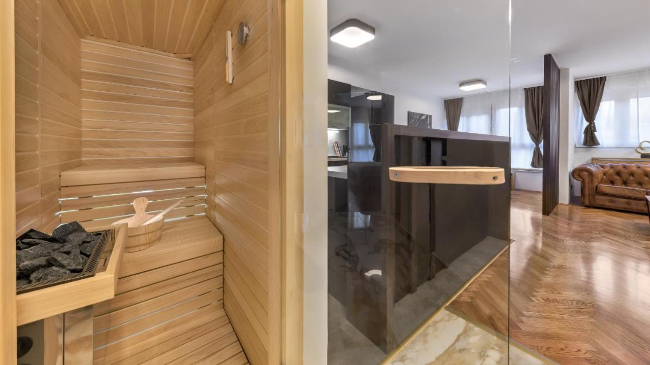 President Apartment With Sauna ザグレブ エクステリア 写真