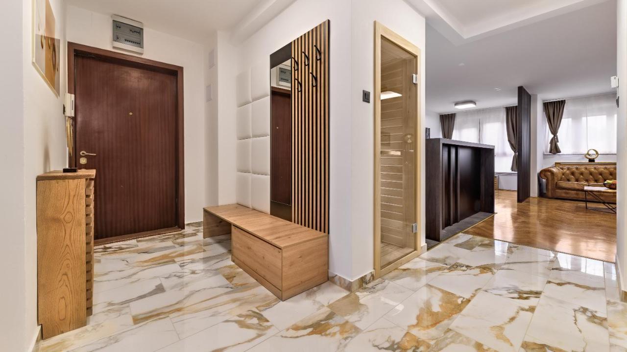 President Apartment With Sauna ザグレブ エクステリア 写真